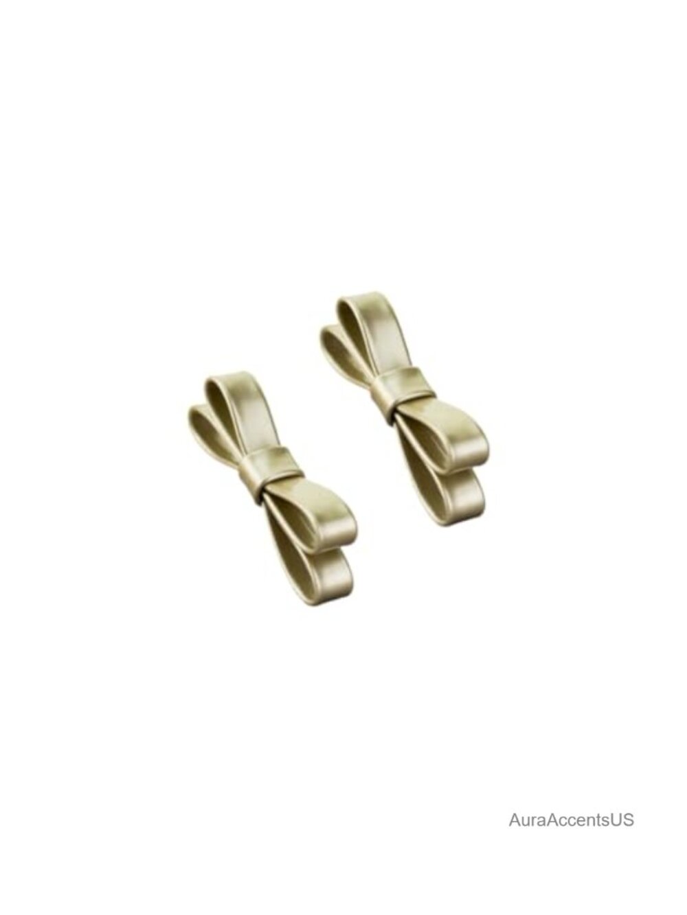PU Leather Shoe Clips Bow Butterfly Bridal Prom Shoe Charms Accessories 2pcs